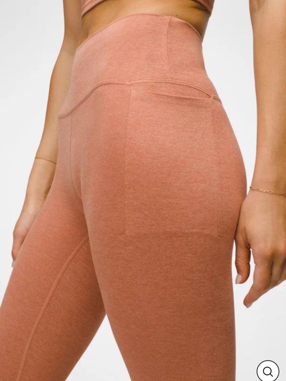 PRANA WOMEN'S HEAVANA POCKET LEGGING COLOR — Terracotta Heather